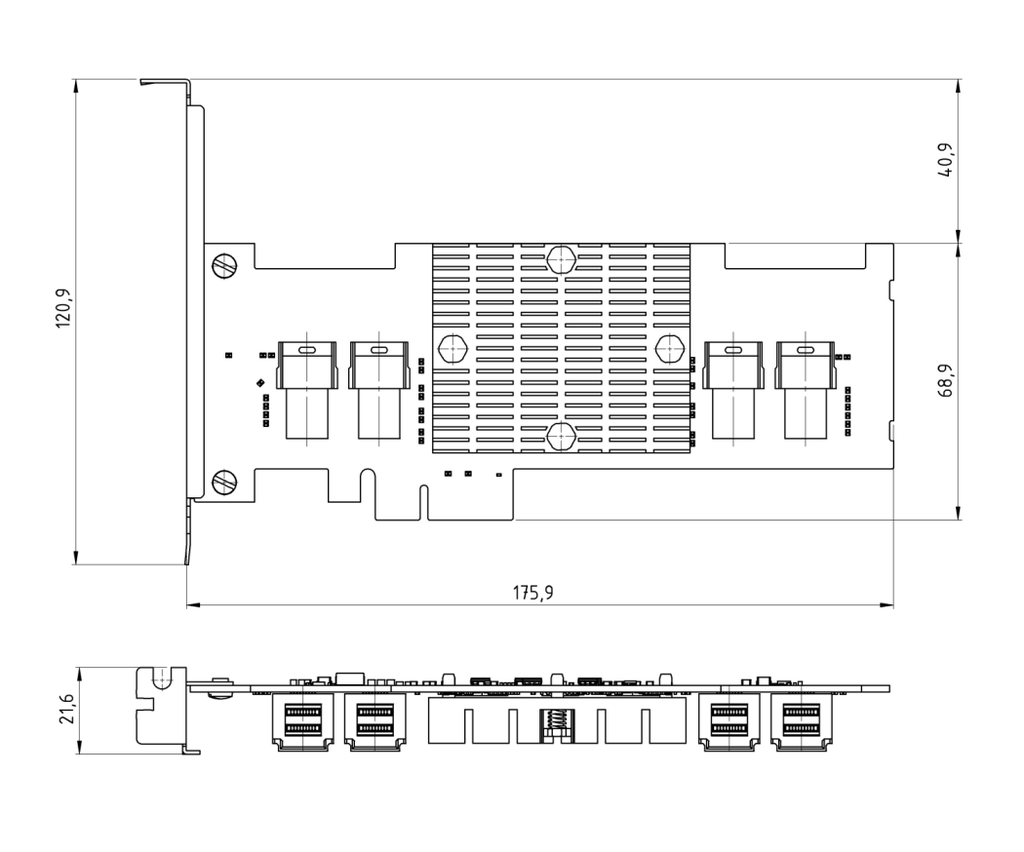 16 port PCIe to SATA expansion card