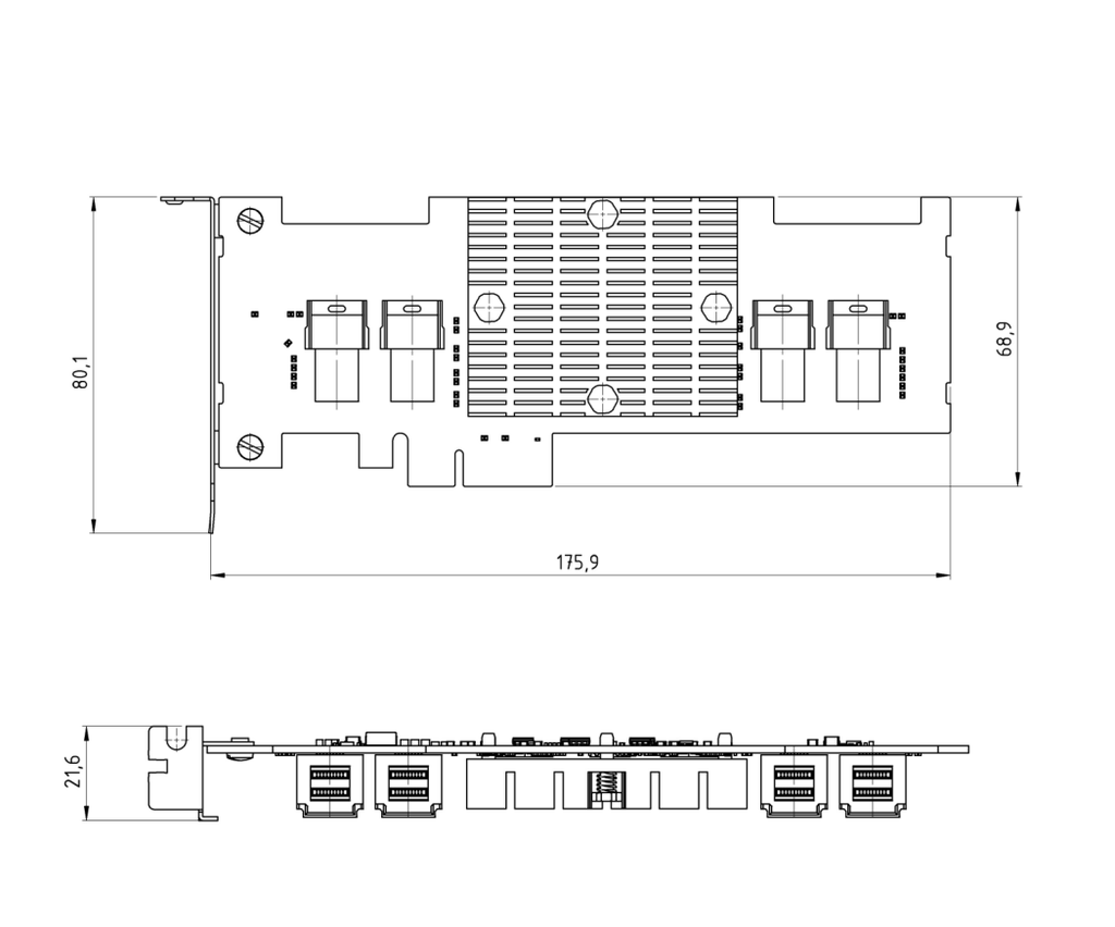 16 port PCIe to SATA expansion card