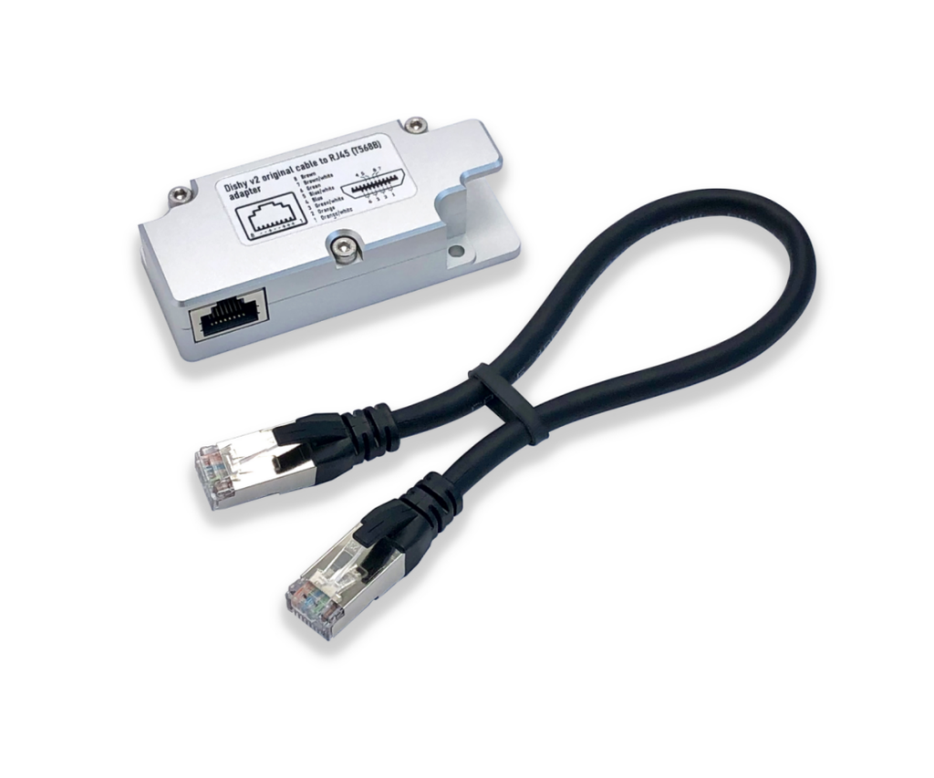 Dishy v2 original cable to RJ45 adapter | YAOSHENG.shop